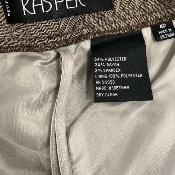 Kasper woman’s 2pc suit blazer pants size 4 4P - Picture 3 of 8